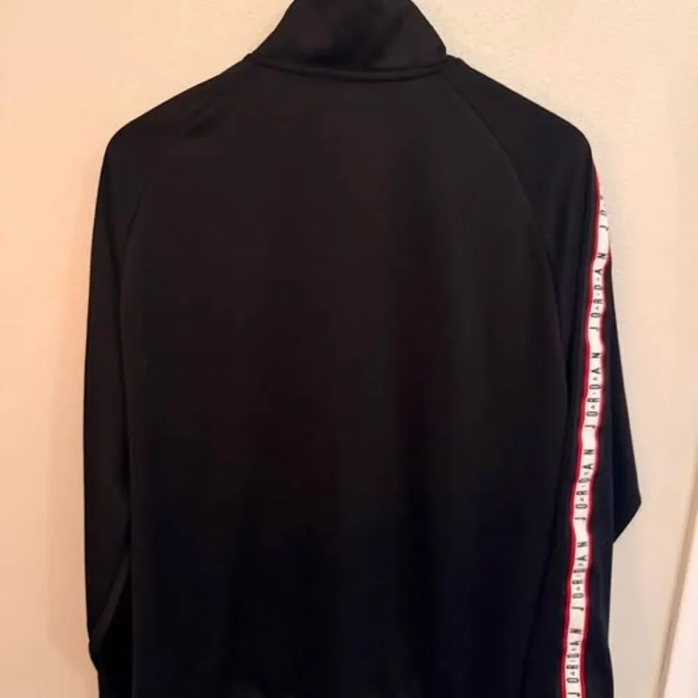 Nike Air Jordan Jumpman basketball zip up hoodie Tricot tracksuit black